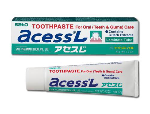Sato Pharmaceutical Access Toothpaste 佐藤制药缓解牙龈敏感牙周炎牙膏薄荷