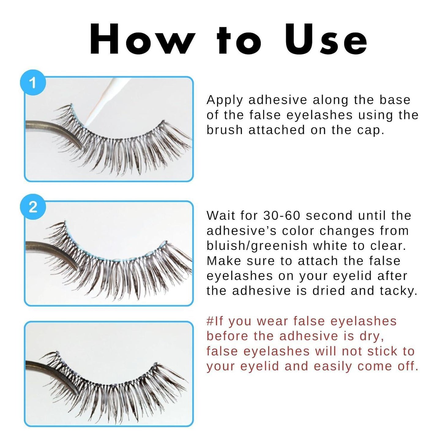 D-UP Eyelashes Glue 日本D-UP假睫毛胶水