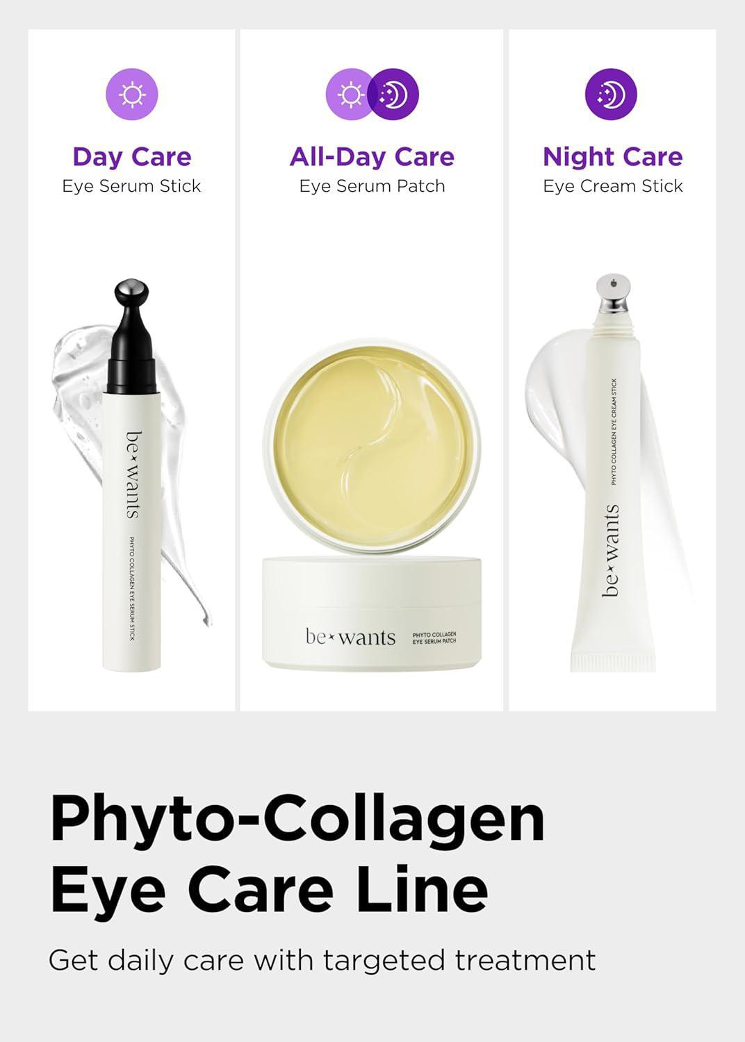 Bewants Phyto Collagen Eye Serum Stick 植物胶原蛋白眼部精华棒 15mL