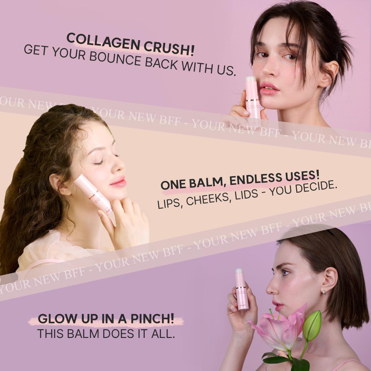 MIGUHARA Rose Collagen Glow Multi Balm 咪咕哈啦玫瑰胶原蛋白亮泽多效膏 10g