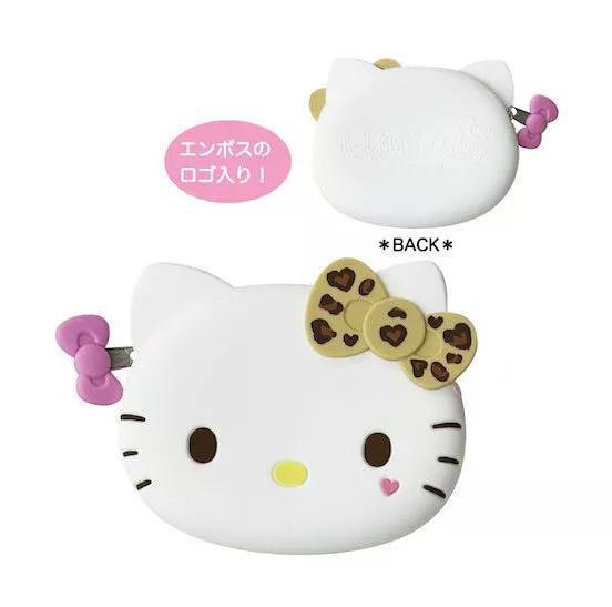 Sanrio Hello Kitty 90s Silicone Pouch Leopard 三丽鸥凯蒂猫90年代3D硅胶包