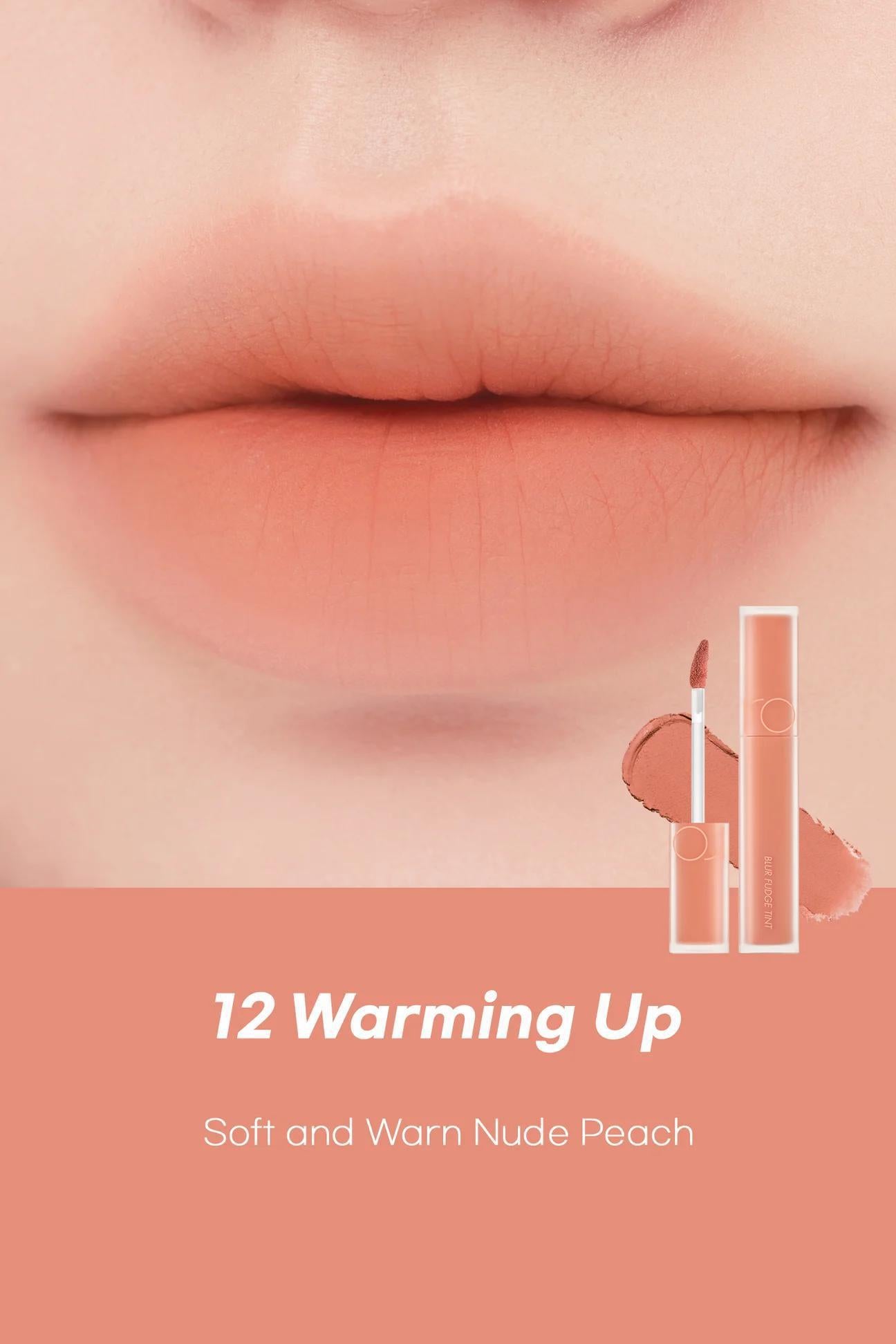 Rom&nd Blur Fudge Tint 柔魅得丝绒雾泥唇釉