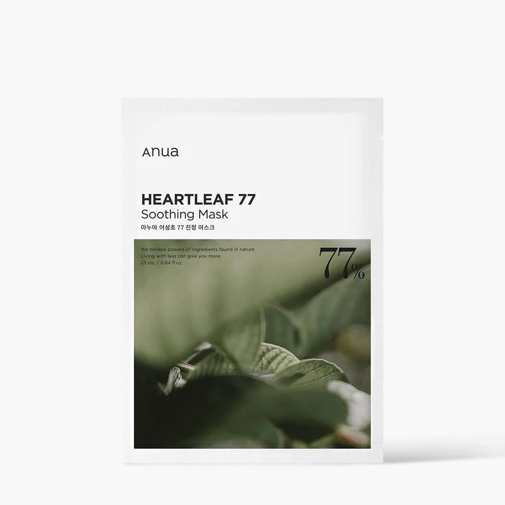 ANUA Heartleaf 77 Soothing Mask Sheet 韩国ANUA舒缓面膜 1pc