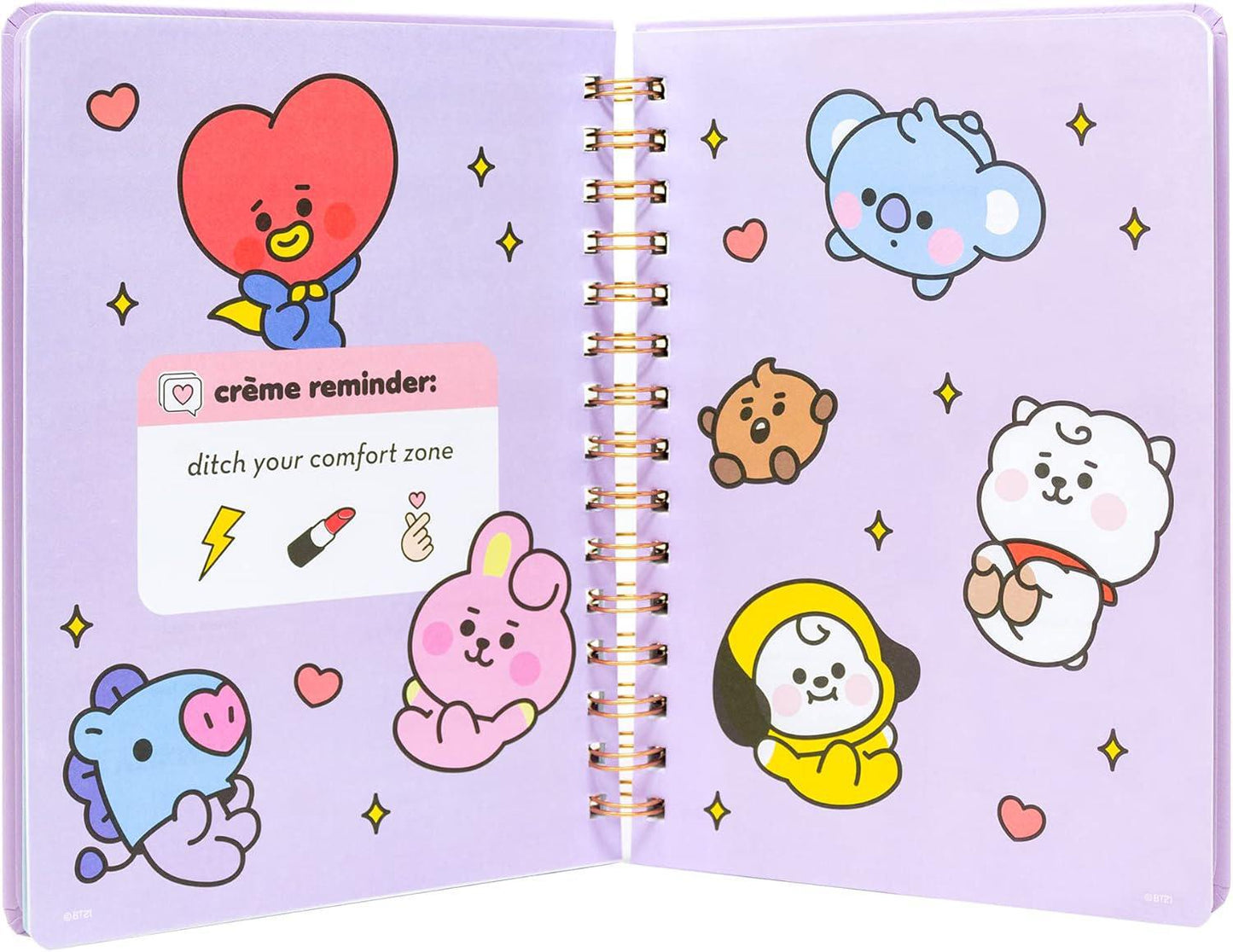 The Creme Shop BT21 Baby Skincare Diary 宇宙明星护肤日记本