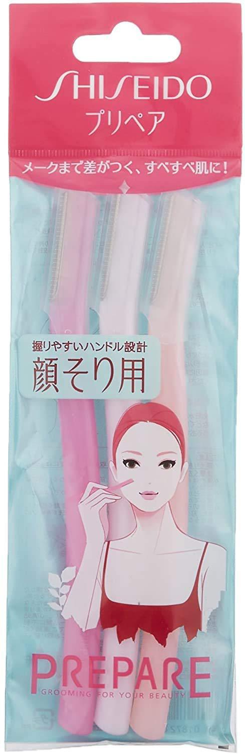 SHISEIDO Fine Today Prepare Facial Razor 资生堂修眉刀 L 3p