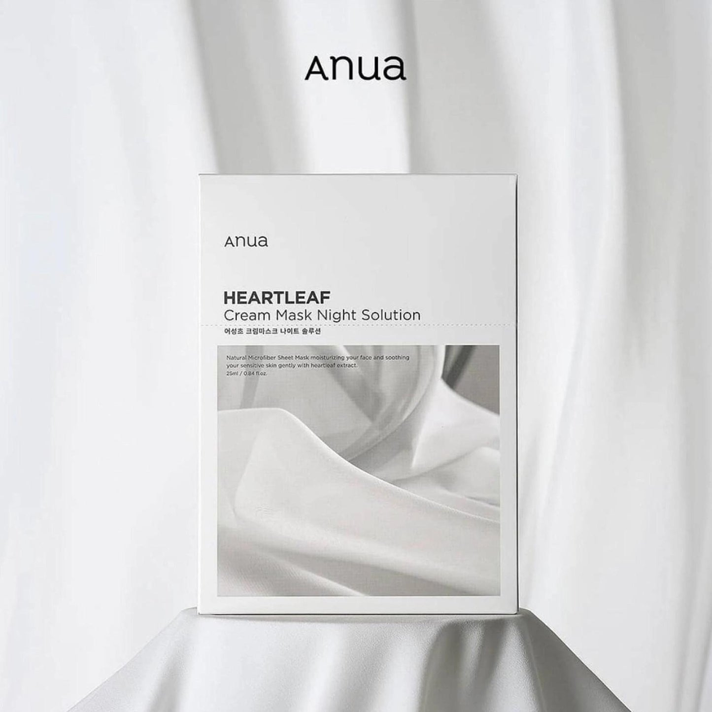 ANUA Heartleaf Cream Sheet Mask Night Solution 韩国ANUA夜间护理面膜 1pc 25mL