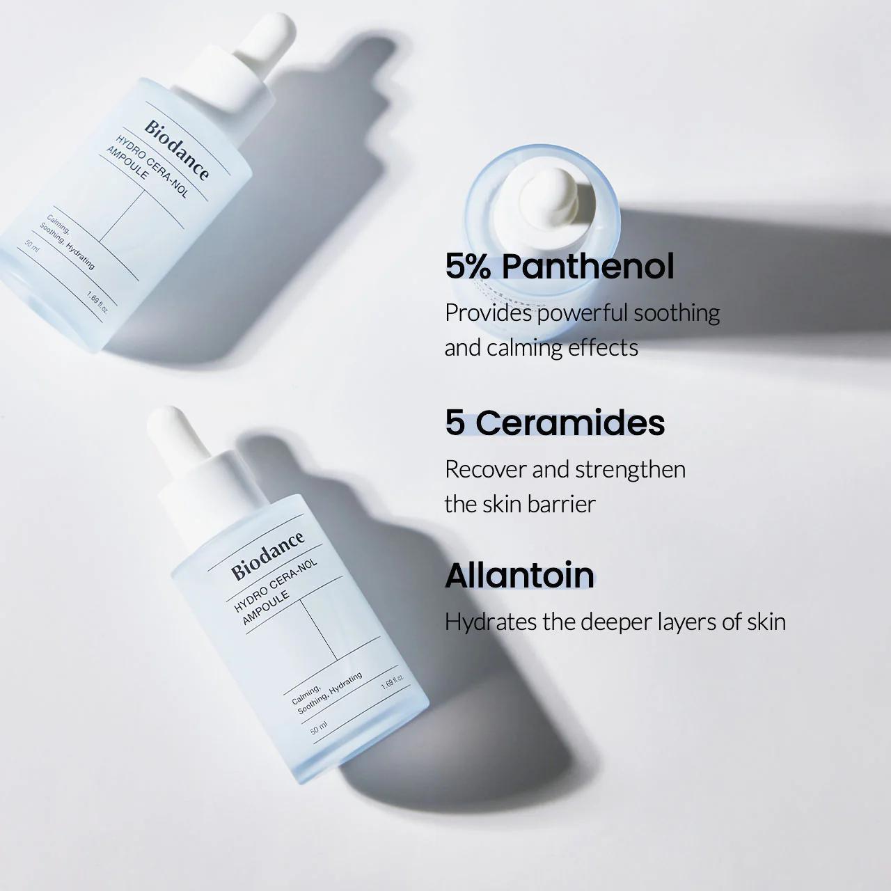 Biodance Hydro Cera-nol Ampoule 贝欧丹斯强效保湿精华舒缓安瓶 50mL