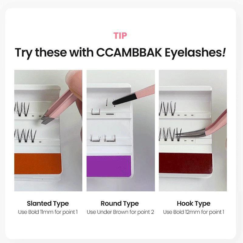 CCAM BBAK Pink Tweezer 粉色镊子睫毛夹