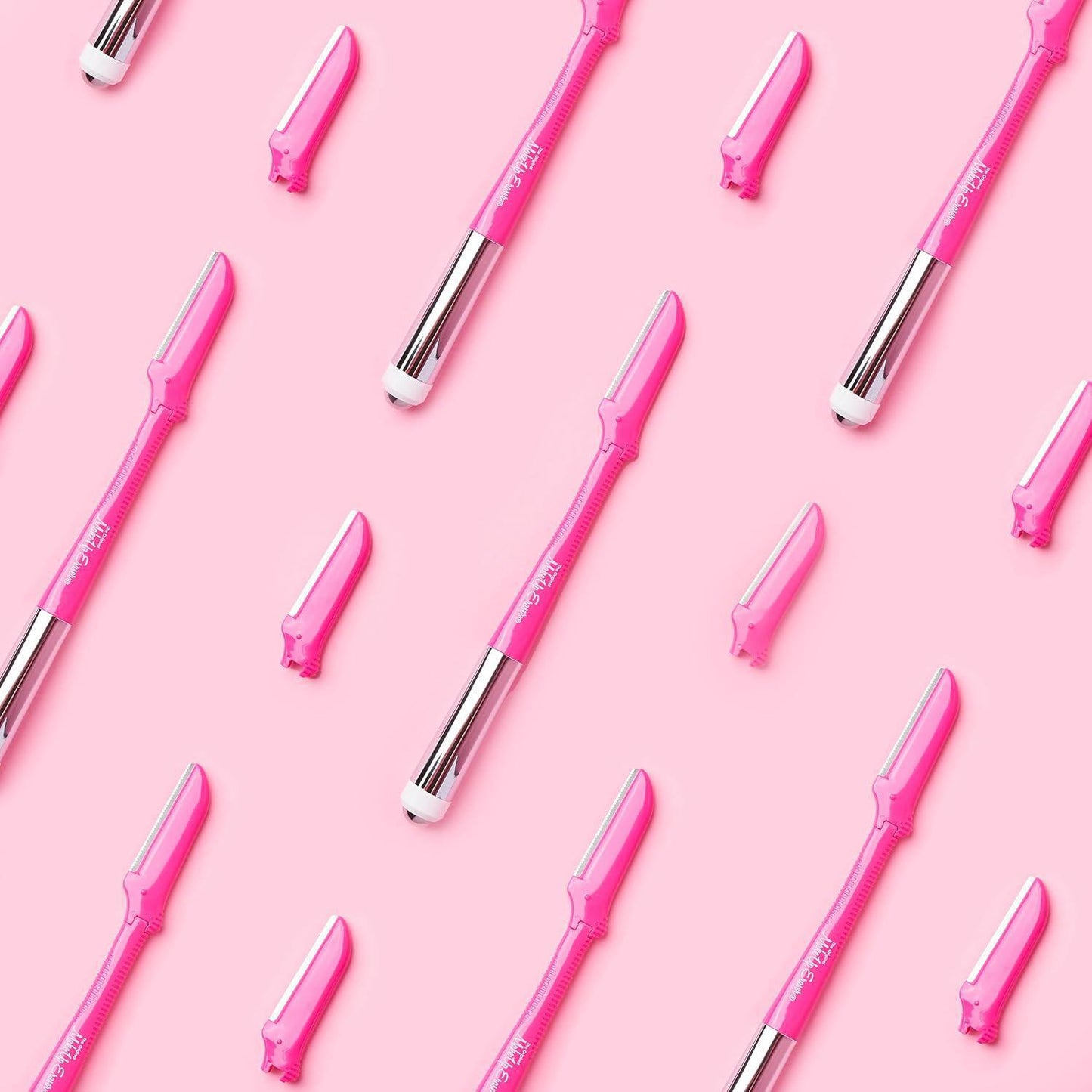 MakeUp Eraser Fuzz Eraser Dermaplaner 玫卡瑞丝二合一面部剃须刀和冷却眼部滚轮
