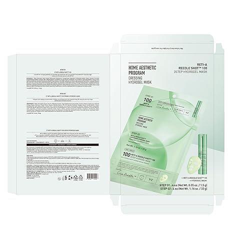 VT COSMETICS 2-Step Reti-A Reedle 薇缔两步水凝胶保湿面膜