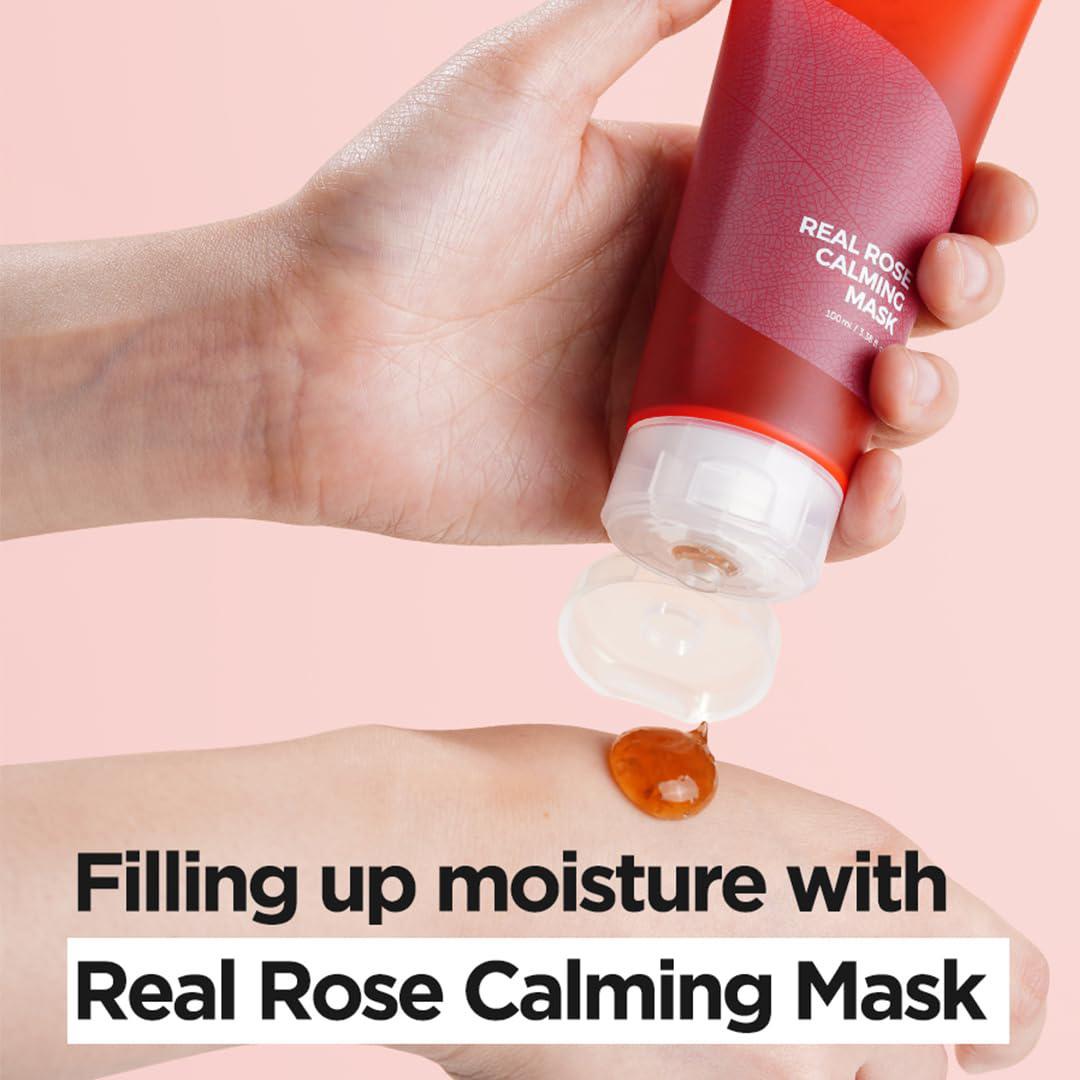 ISNTREE Real Rose Calming Mask 韩国ISNTREE玫瑰舒缓面膜 100mL