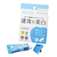 Musee Whitening Poririn Cube Mint 日本速攻牙齿去黄去牙渍清洁块