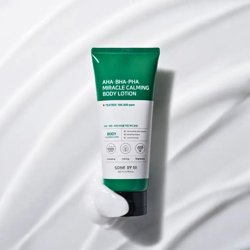 SOME BY MI AHA BHA PHA Miracle Calming Body Lotion 莎柏蜜AHA BHA PHA 奇迹舒缓身体乳 200mL