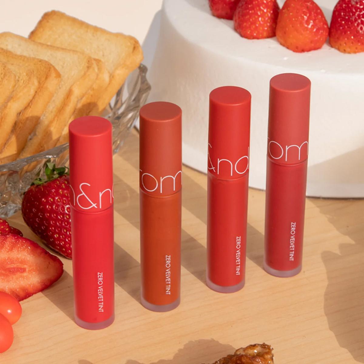 Rom&nd Zero Velvet Tint 柔魅得哑光雾面丝绒唇釉