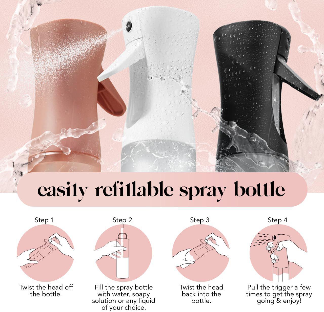 Kitsch Recycled Plastic Continuous Spray Bottle 塑料喷雾瓶