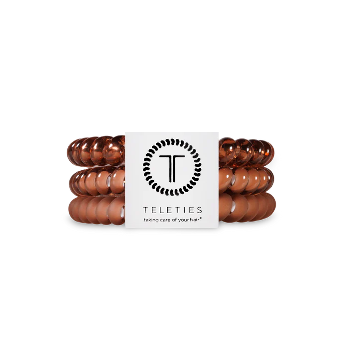TELETIES Spiral Hair Coils Hair Ties TELETIES螺旋电话线发圈
