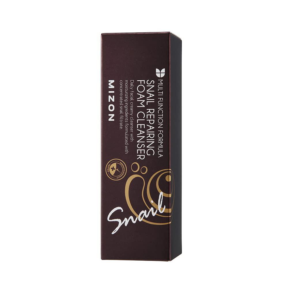 MIZON Snail Repairing Foam Cleanser 谜之芬蜗牛修复泡沫洁面乳 60mL