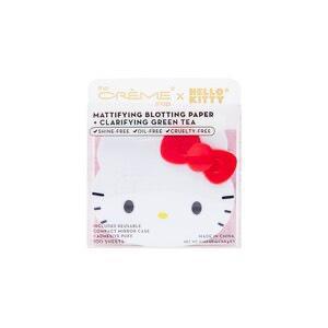The Creme Shop Hello Kitty Mattifying Blotting Paper+Reusable Mirror Compact 凯蒂猫哑光吸油纸+可重复使用化妆镜