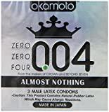 Okamoto 0.04 Condom 3pc 冈本安全避孕套