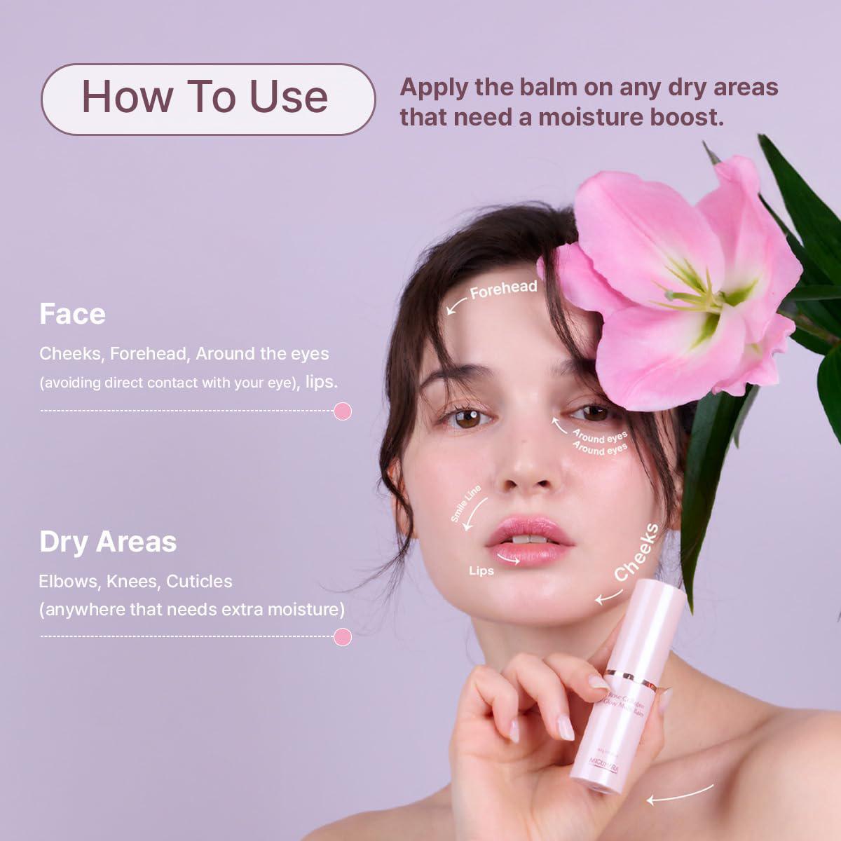 MIGUHARA Rose Collagen Glow Multi Balm 咪咕哈啦玫瑰胶原蛋白亮泽多效膏 10g