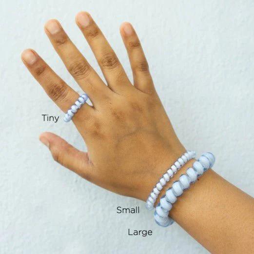 TELETIES Spiral Hair Coils Hair Ties TELETIES螺旋电话线发圈