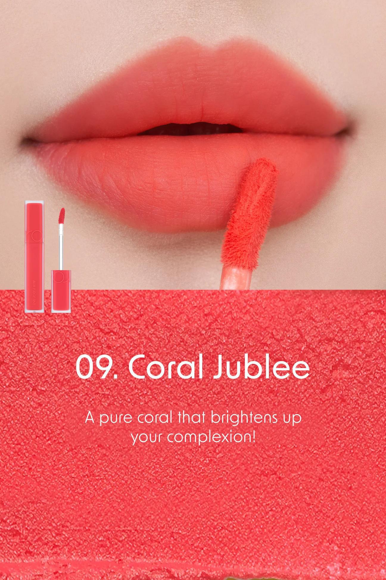 Rom&nd Blur Fudge Tint 柔魅得丝绒雾泥唇釉