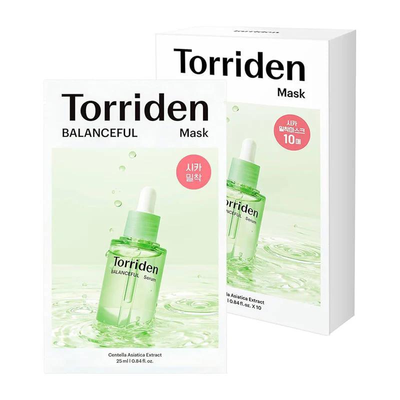 Torriden Balanceful Cica Mask Pack 积雪草保湿镇静面膜 10片