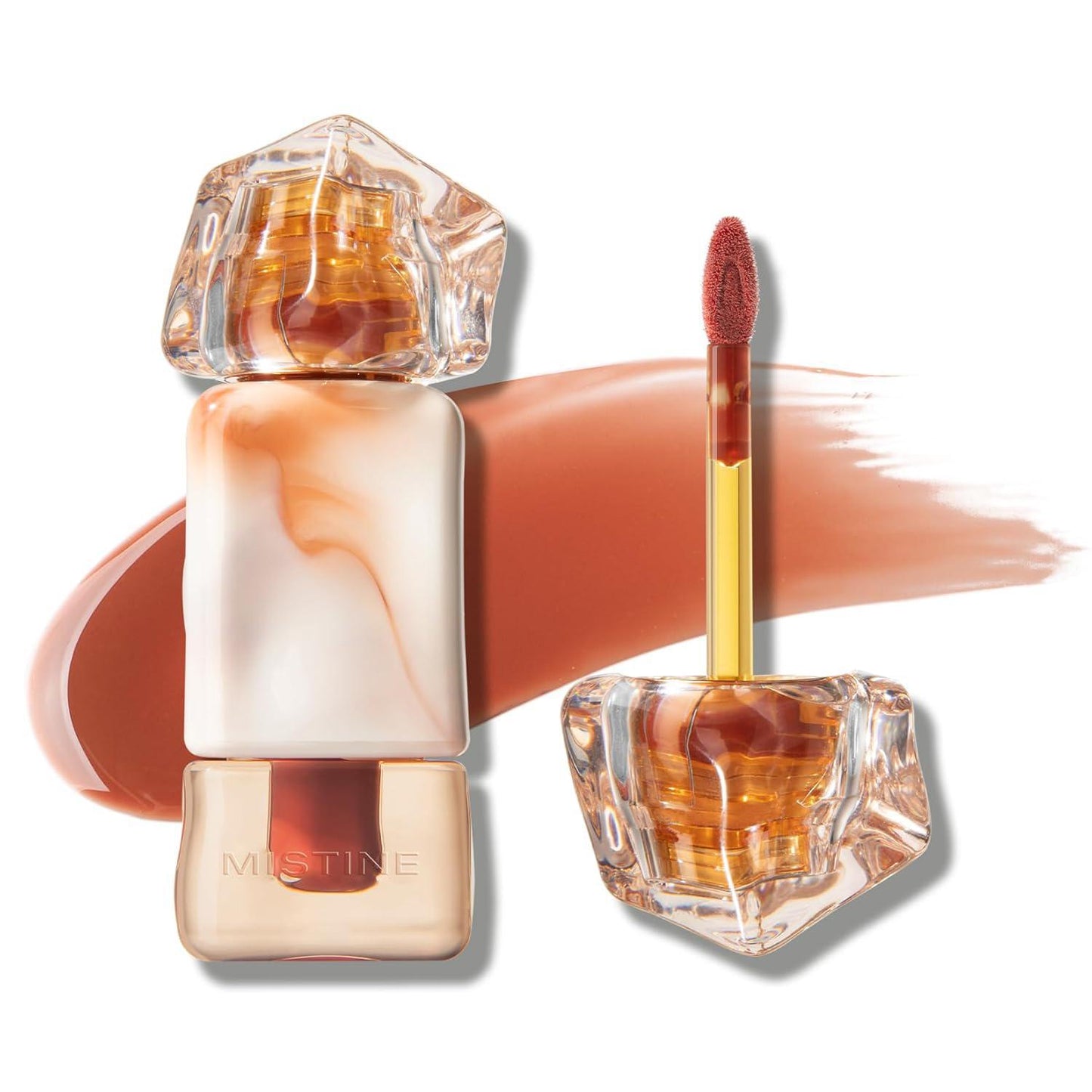 Mistine Latte Velvet Lip Cream / Juicy Lip Glaze 蜜丝婷奶咖唇釉镜面水光唇釉