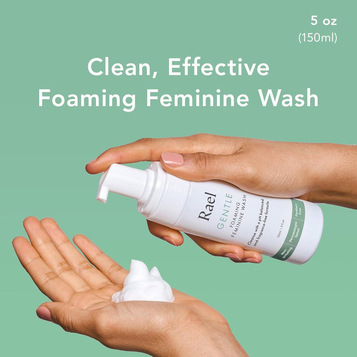 Rael Natural Foaming Feminine Wash 蕊友天然泡沫女性私密洗液 150mL