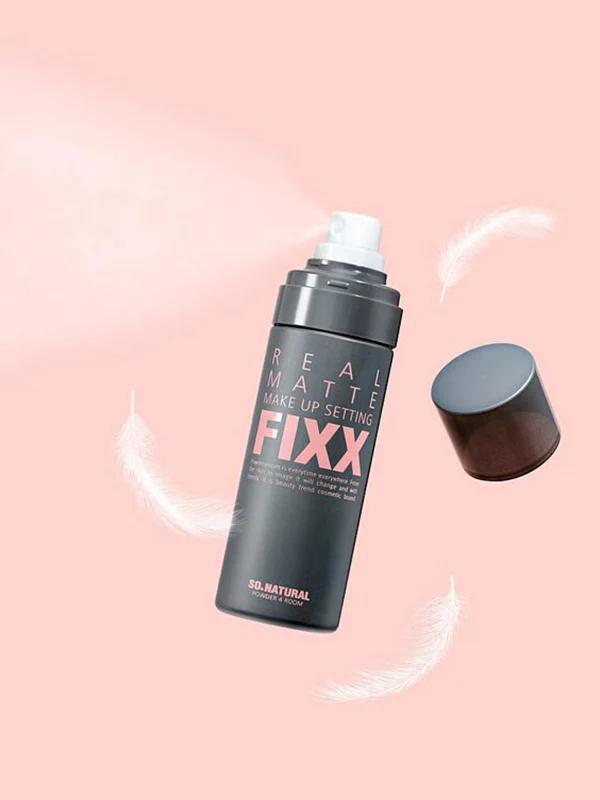 So Natural Matte Make Up Setting Fix Can So Natural 干爽哑光强效控油定妆喷雾 75mL