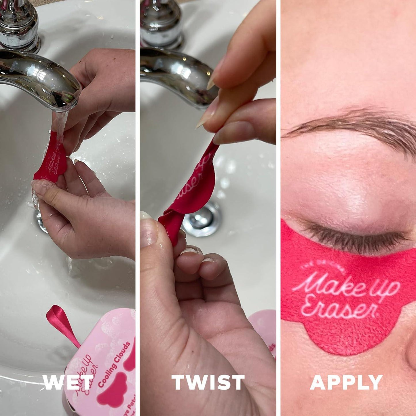 MakeUp Eraser Cooling Clouds Reusable Under Eye Patches 玫卡瑞丝可重复使用清凉云朵型眼贴