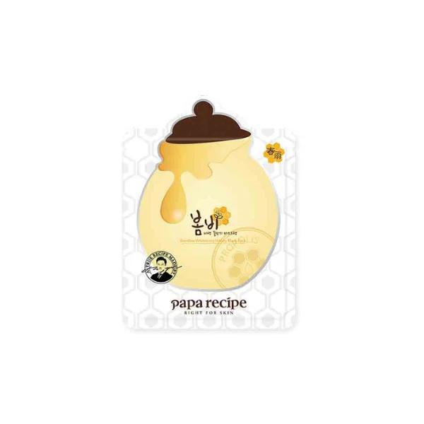 Papa Recipe Bombee Whitening Honey Mask 春雨美白蜂蜜保湿补水面膜 10pcs