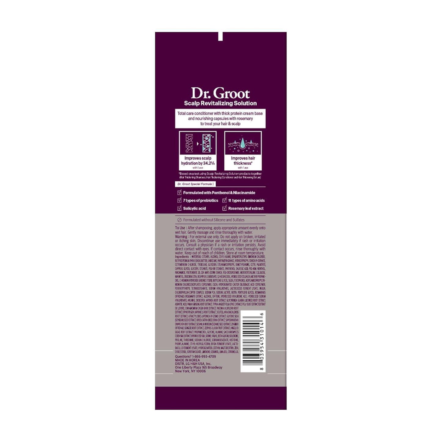 Dr.Groot SRS Sclup Revitalizing Conditioner 格鲁特博士护发素 250mL