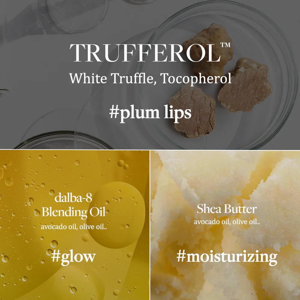 D'Alba White Truffle Nourishing Serum Lip Balm 黛尔珀白松露滋养精华润唇膏 3.6g