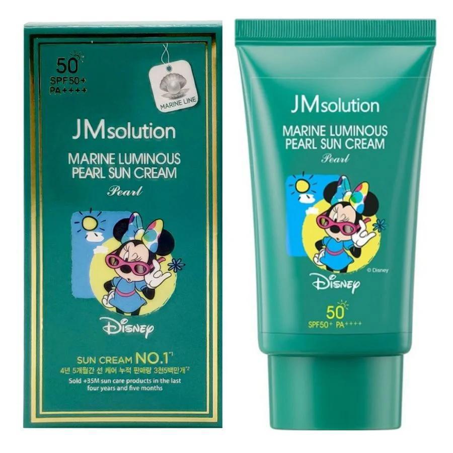 JMSolution MARINE LUMINOUS PEARL SUN CREAM50ml韩国JMSolution珍珠亮白防晒霜