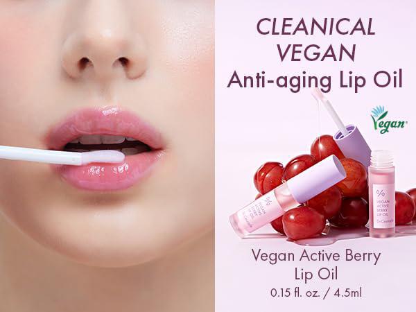 Dr.Ceuracle Vegan Active Berry Lip oil 舒罗蔻纯素活性浆果润唇油 4.5mL