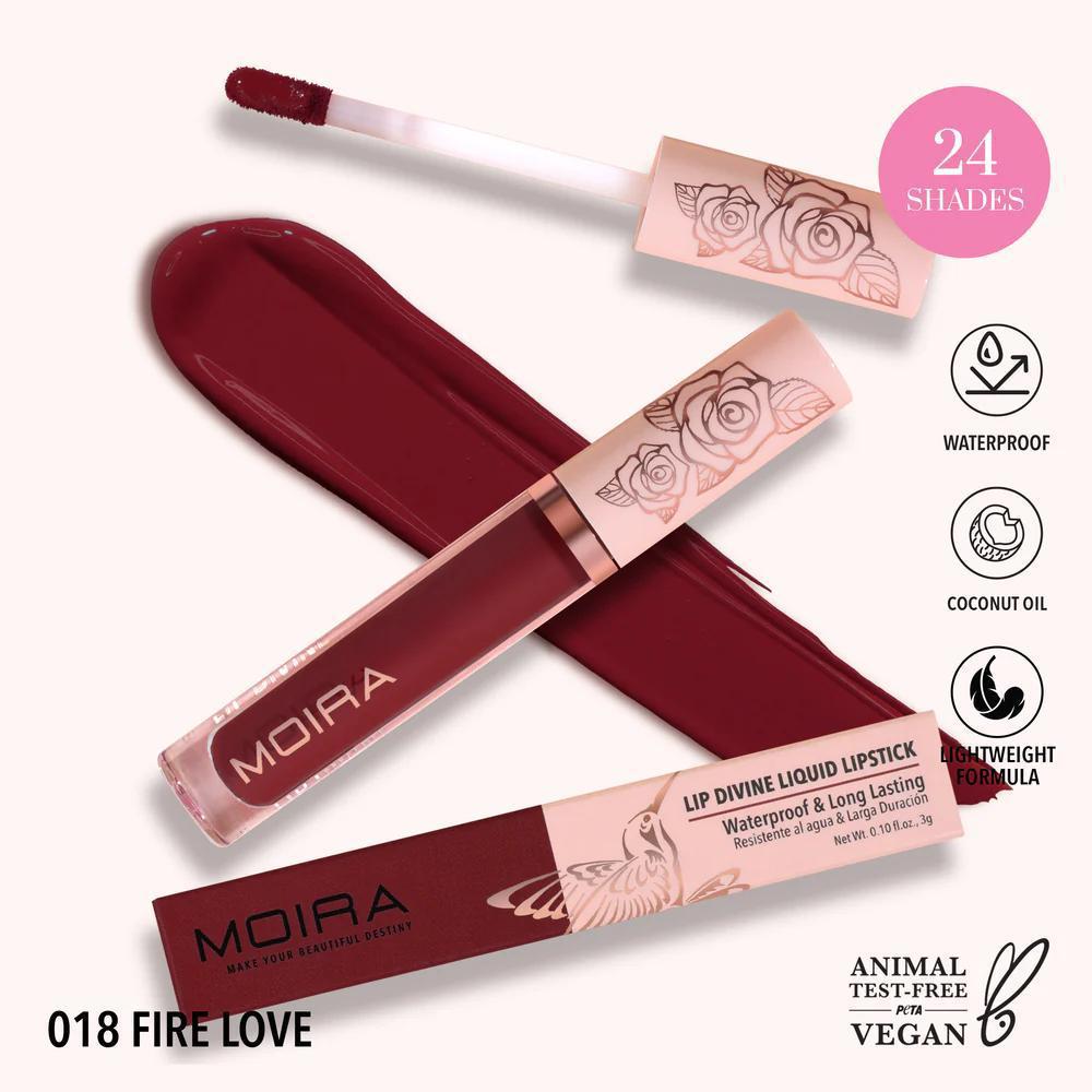 MOIRA Lip Divine Liquid Lipstick 滋润丝滑液体唇釉