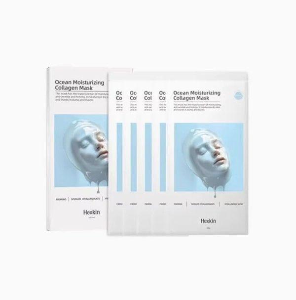 Hexkin Collagen Mask 赫诗琴活肤保湿胶原蛋白面膜 5pcs