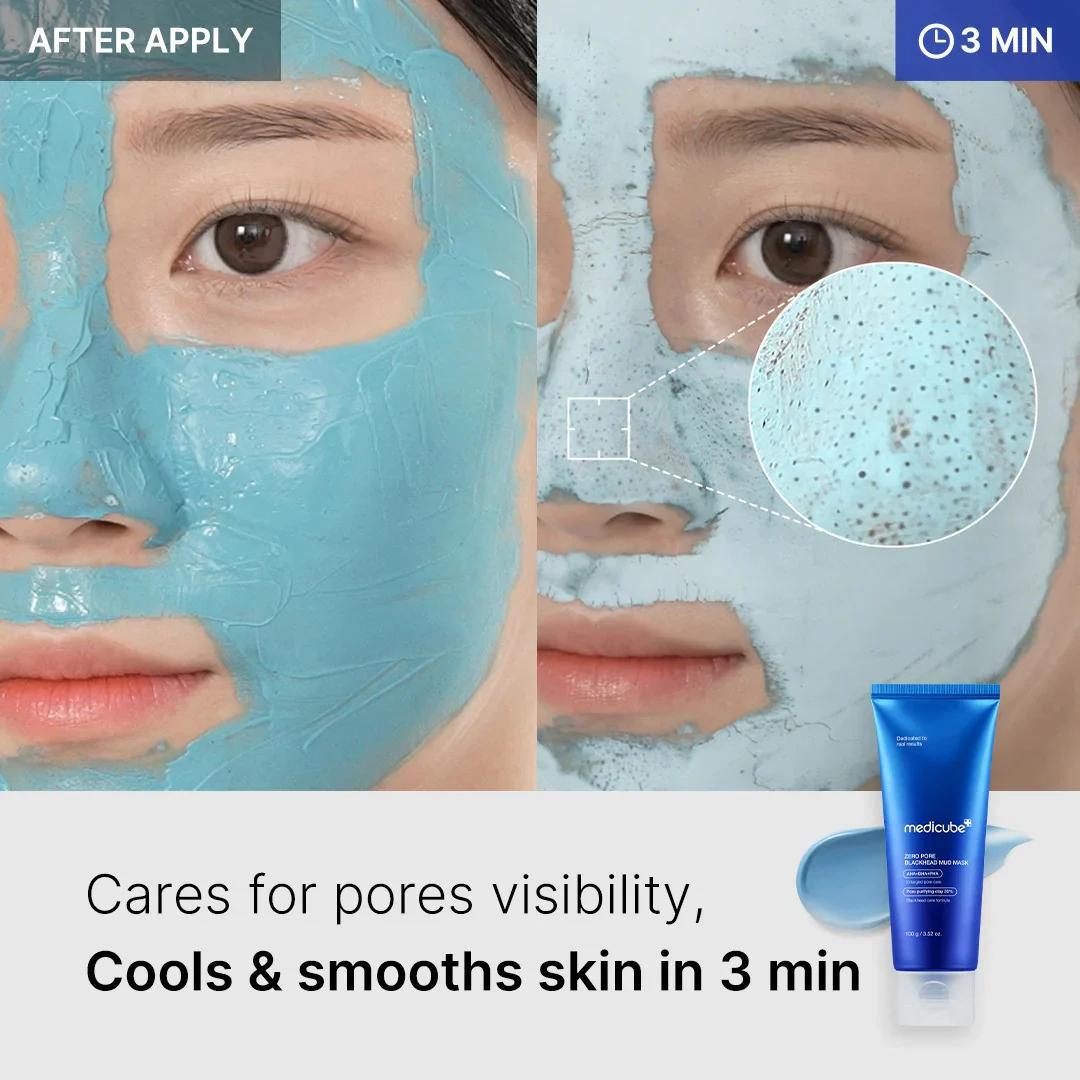 Medicube Zero Pore Blackhead Mud Mask 美蒂秋芙0毛孔黑头泥膜 100g