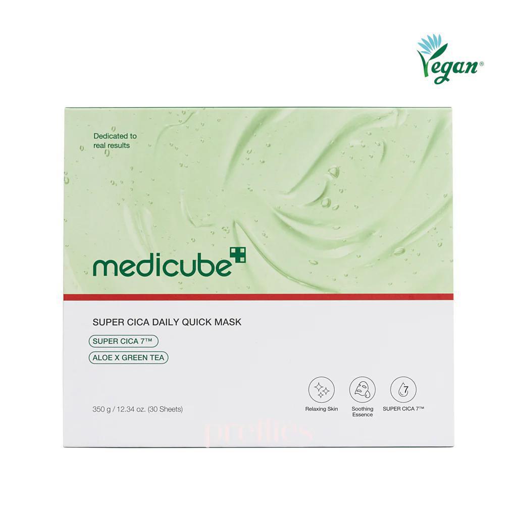 Medicube Super Cica Daily Quick Mask 美蒂秋芙积雪草每日急救面膜 30pcs