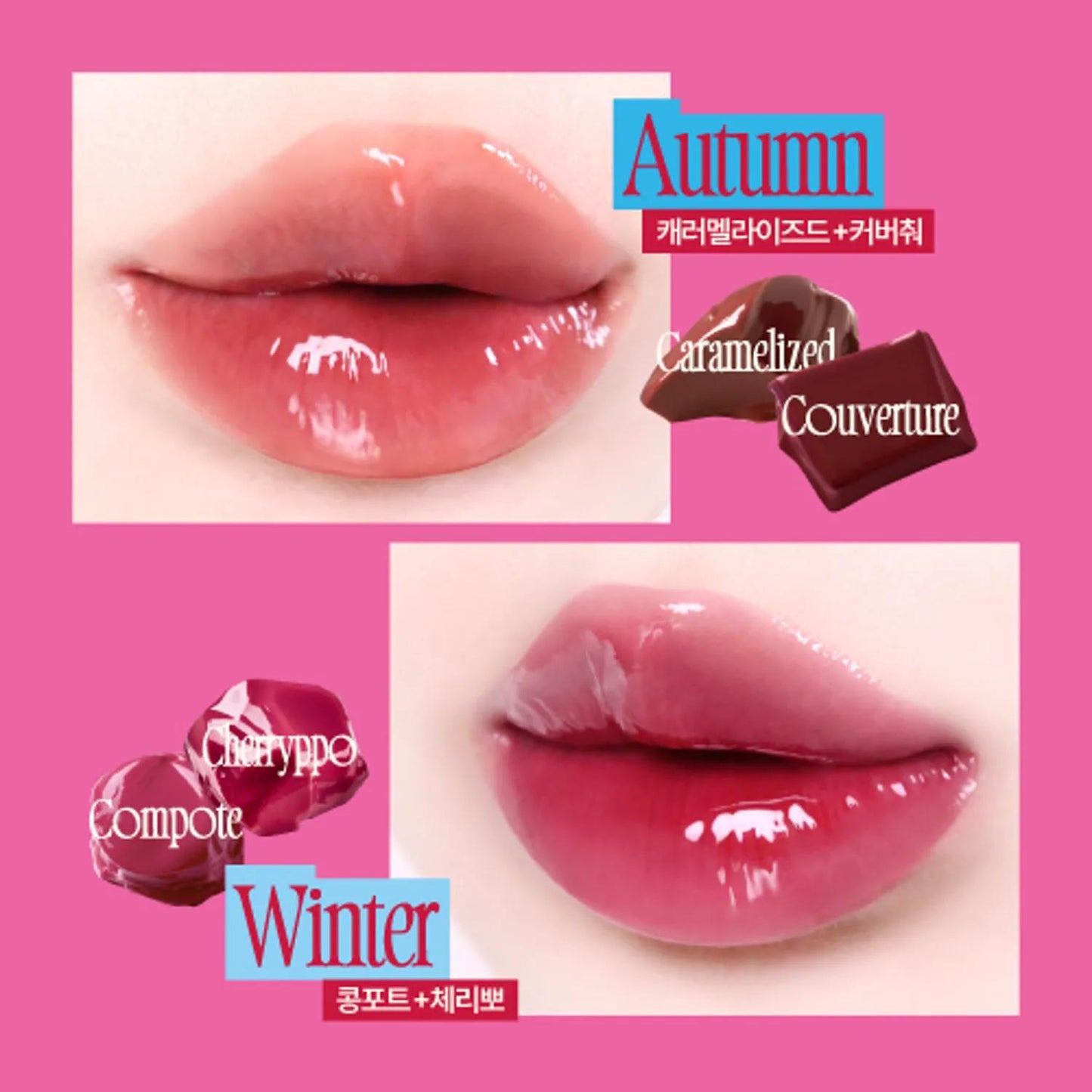 Fwee Keyring Lip & Cheek Glowy Jelly Pot 韩国Fwee唇颊两用亮泽果冻唇釉 4g