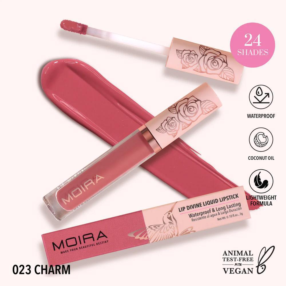 MOIRA Lip Divine Liquid Lipstick 滋润丝滑液体唇釉