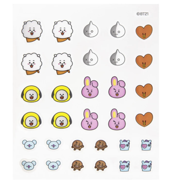 The Creme Shop BT21 Brilliant Skin Hydrocolloid Acne Patches 宇宙明星水胶体痤疮贴片祛痘贴