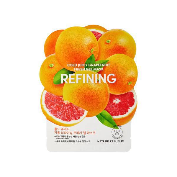 Nature Republic Cold Juicy Fresh Gel Mask 自然乐园水果凉感保湿面膜 1pc