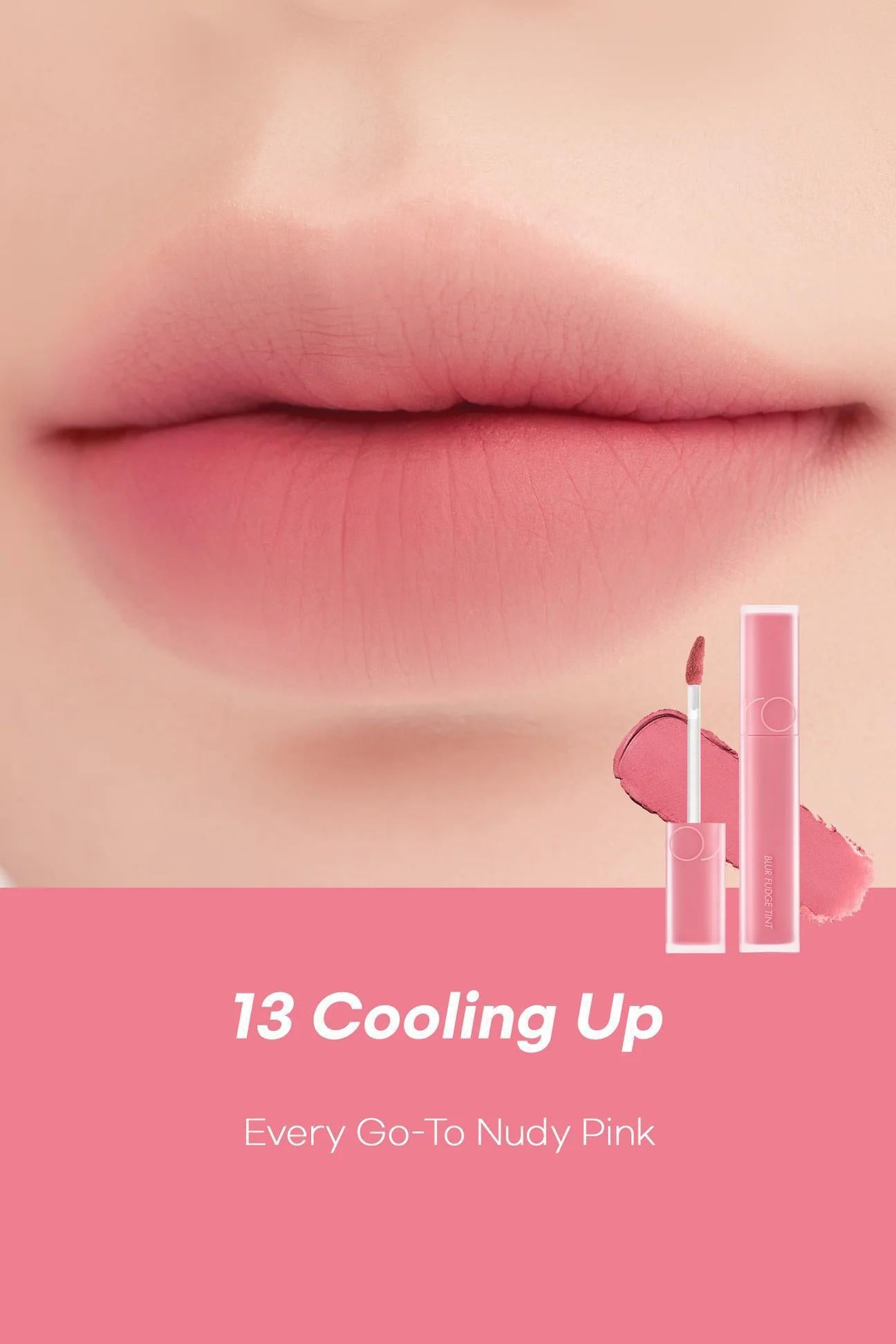 Rom&nd Blur Fudge Tint 柔魅得丝绒雾泥唇釉