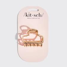 Kitsch Metal Medium Open Shape Puffy Claw Clip 中号开口金属蓬松抓夹