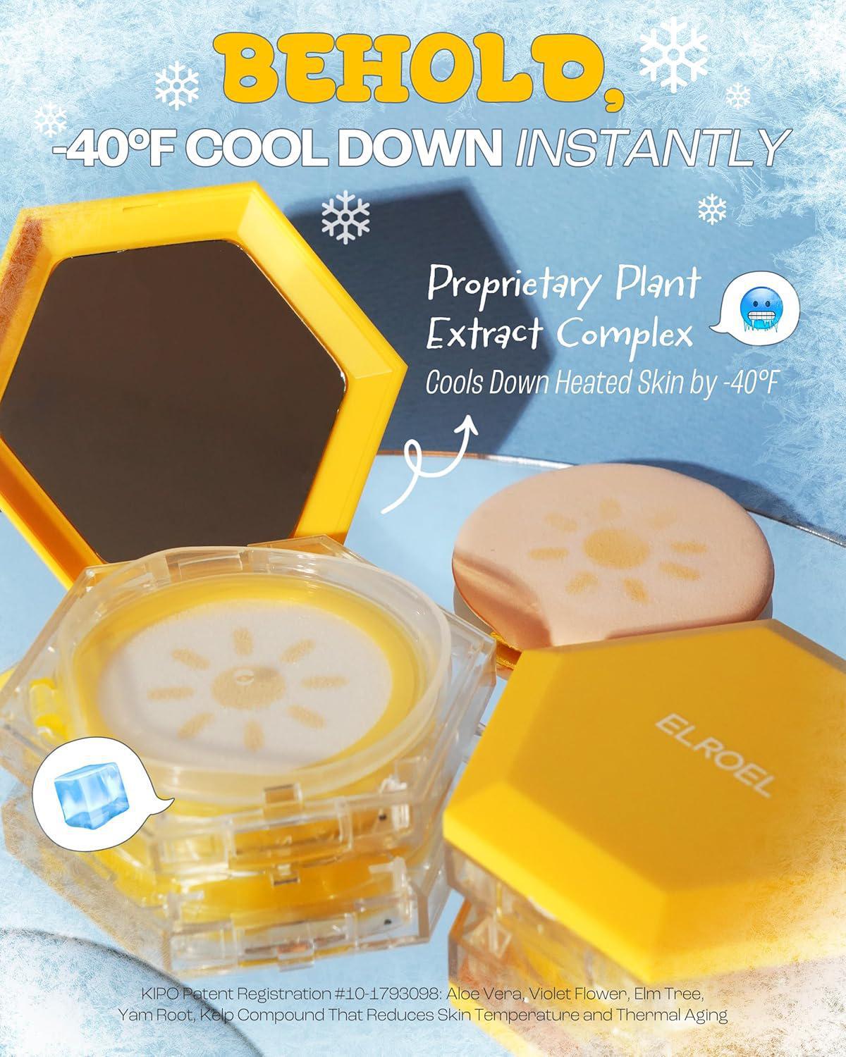 ELROEL Pang Pang Cushion Plus 韩国ELROEL防晒气垫 SPF50+ PA++++