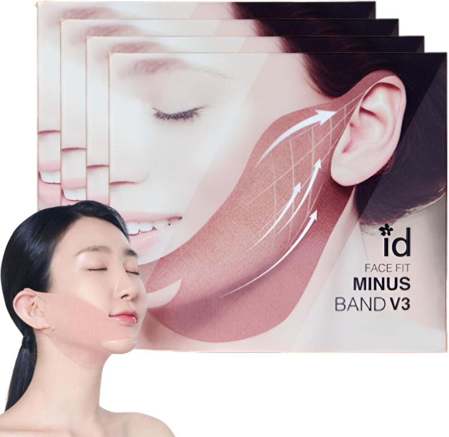 Id PLACOSMETICS Id Face Fit Minus Band V3 Set 韩国Id PLACOSMETICS水凝胶下颌线紧致提拉绷带面膜