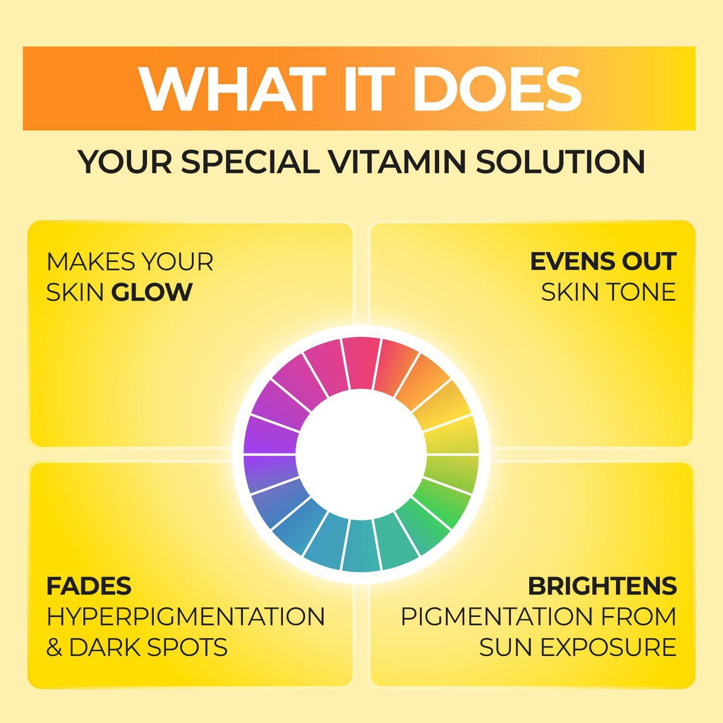 Numbuzin No.5 Vitamin Spotlight Sheet Mask 韩国数字5号谷胱甘肽和维生素C补水保湿提亮面膜 4ea