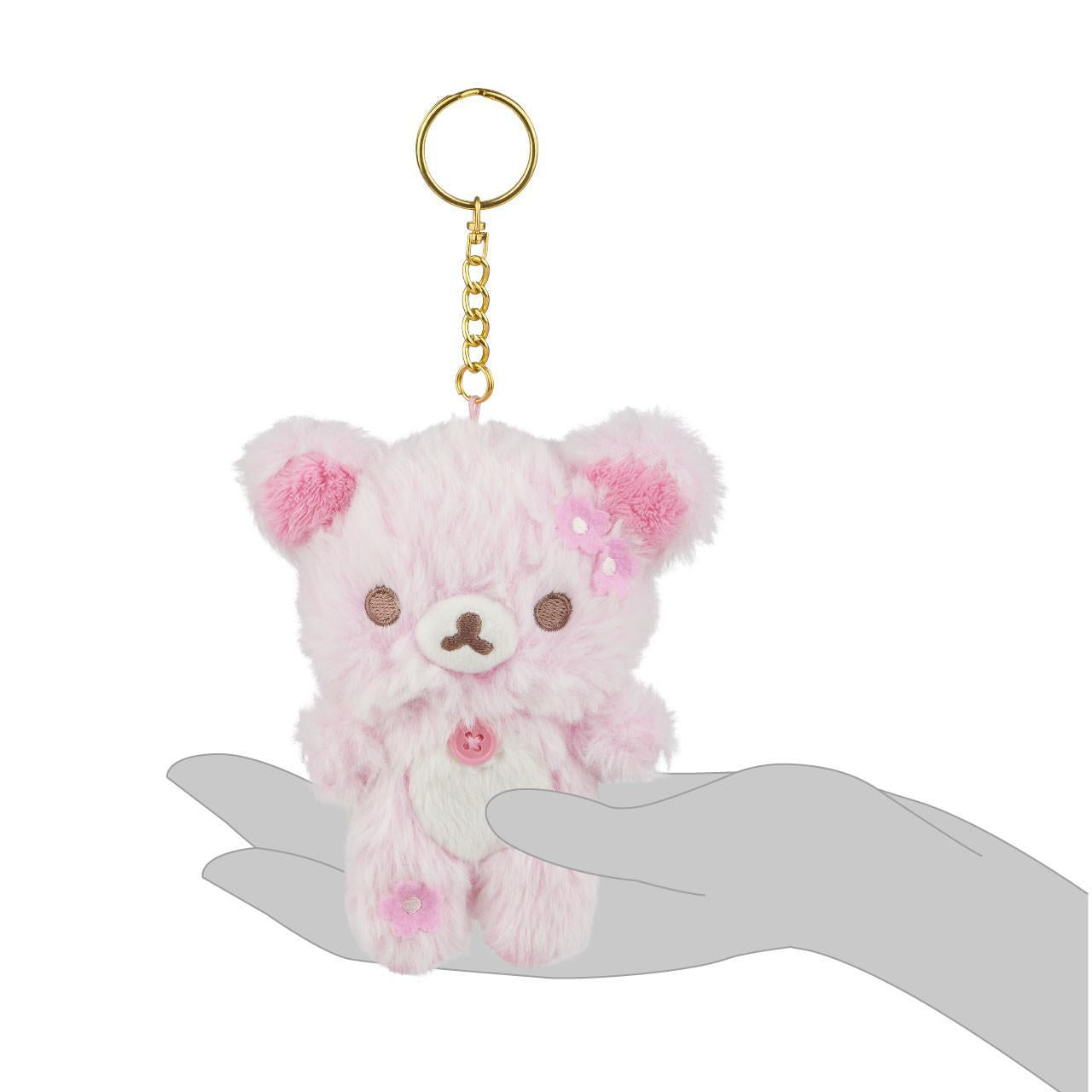 San-X Rilakkuma Original Cherry Blossom Series Charm Keychain 轻松熊樱花系列钥匙圈